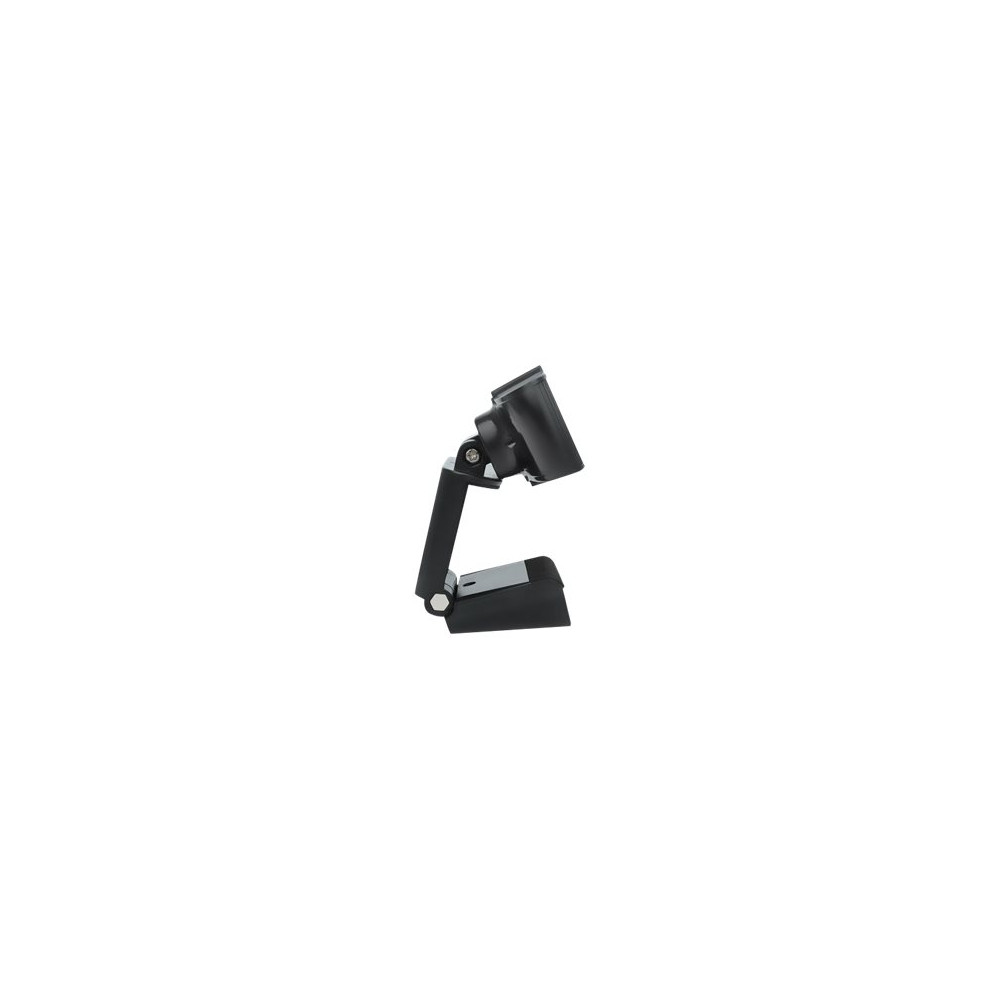 Produktbild för Manhattan USB Webcam, Two Megapixels (Clearance Pricing), 1080p Full HD, USB-A, Integrated Microphone, Adjustable Clip Base, 30 frame per second, Black, Three Year Warranty, Box - webbkamera