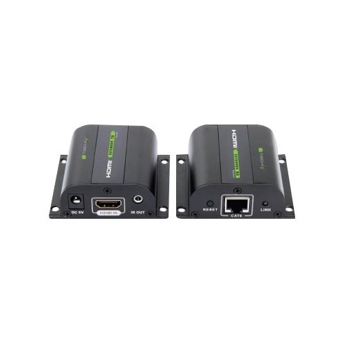 TECHLY TECHly Extender HDMI Full HD on cable Cat.5E / 6 / 6A / 7 max 60m Autoregulated - sändare och mottagare - video/ljud/infraröd förlängare - HDMI