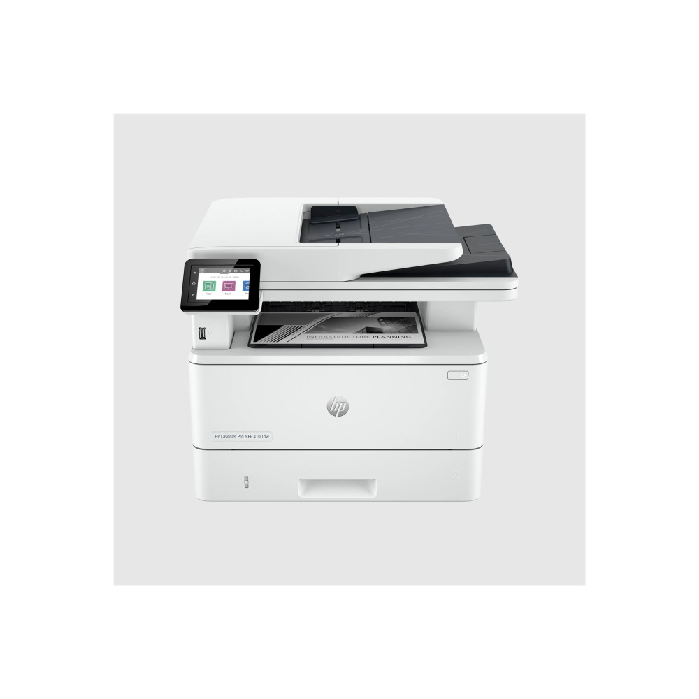 Produktbild för HP LaserJet Pro MFP 4102fdw - multifunktionsskrivare - svartvit