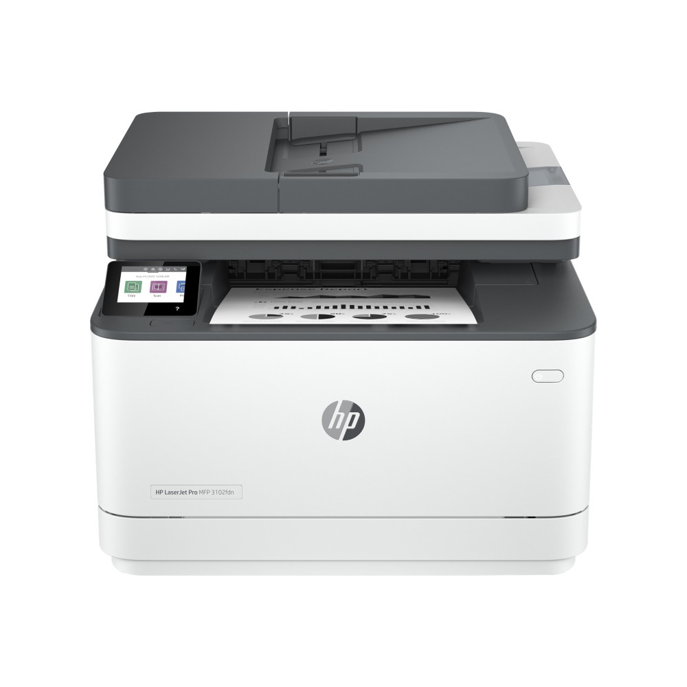 Produktbild för HP LaserJet Pro MFP 3102fdn - multifunktionsskrivare - svartvit