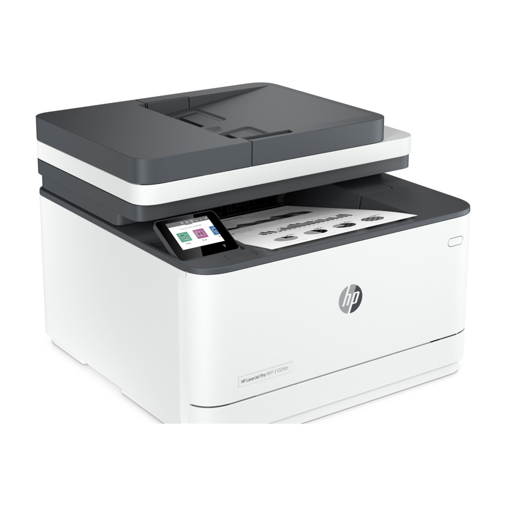 Produktbild för HP LaserJet Pro MFP 3102fdn - multifunktionsskrivare - svartvit