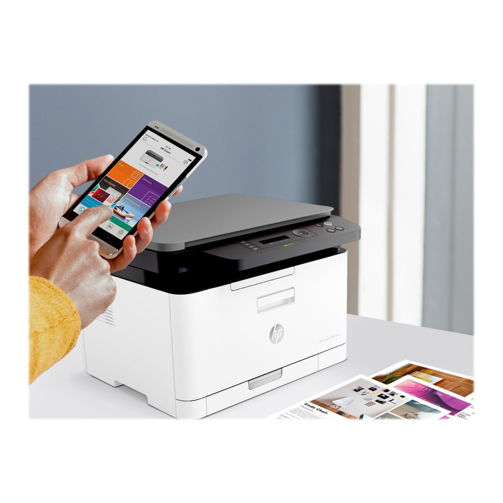 Produktbild för HP Color Laser MFP 178nw - multifunktionsskrivare - färg