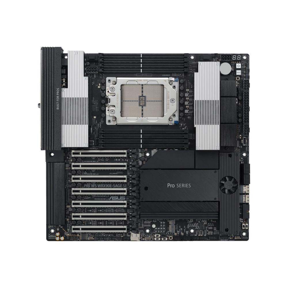 Produktbild för ASUS PRO WS WRX90E-SAGE SE - moderkort - SSI EEB AST2600 - Socket sTR5 - AMD WRX90