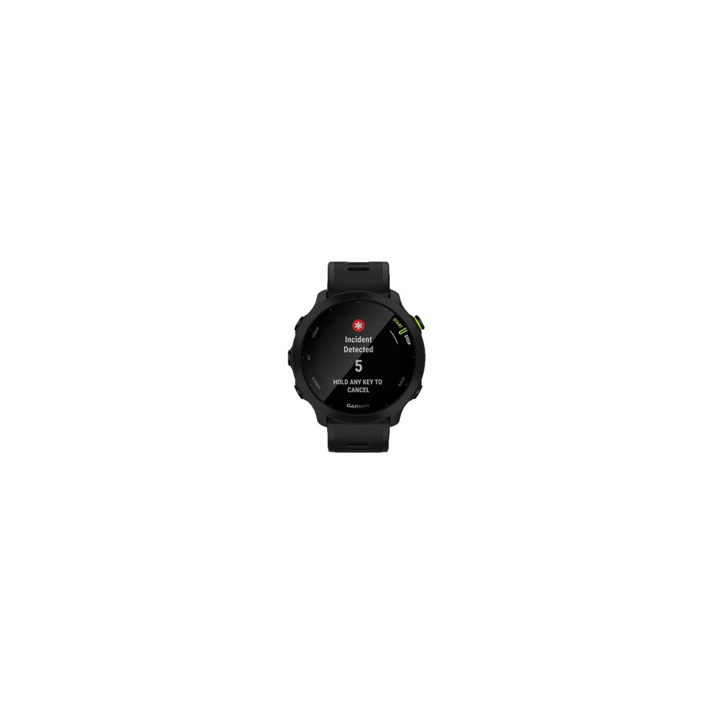 Produktbild för Garmin Forerunner 55 - svart - sportklocka med band - svart