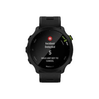 Produktbild för Garmin Forerunner 55 - svart - sportklocka med band - svart