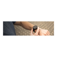 Produktbild för Garmin Forerunner 55 - svart - sportklocka med band - svart