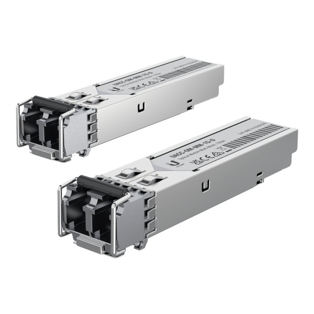Produktbild för Ubiquiti UACC-OM-MM-1G-D - SFP-sändar/mottagarmodul (mini-GBIC) - 1GbE