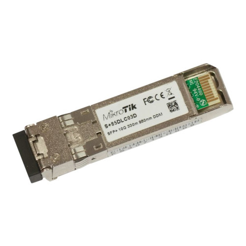 MikroTik MikroTik S+85DLC03D - SFP+ sändar/mottagarmodul - 10GbE