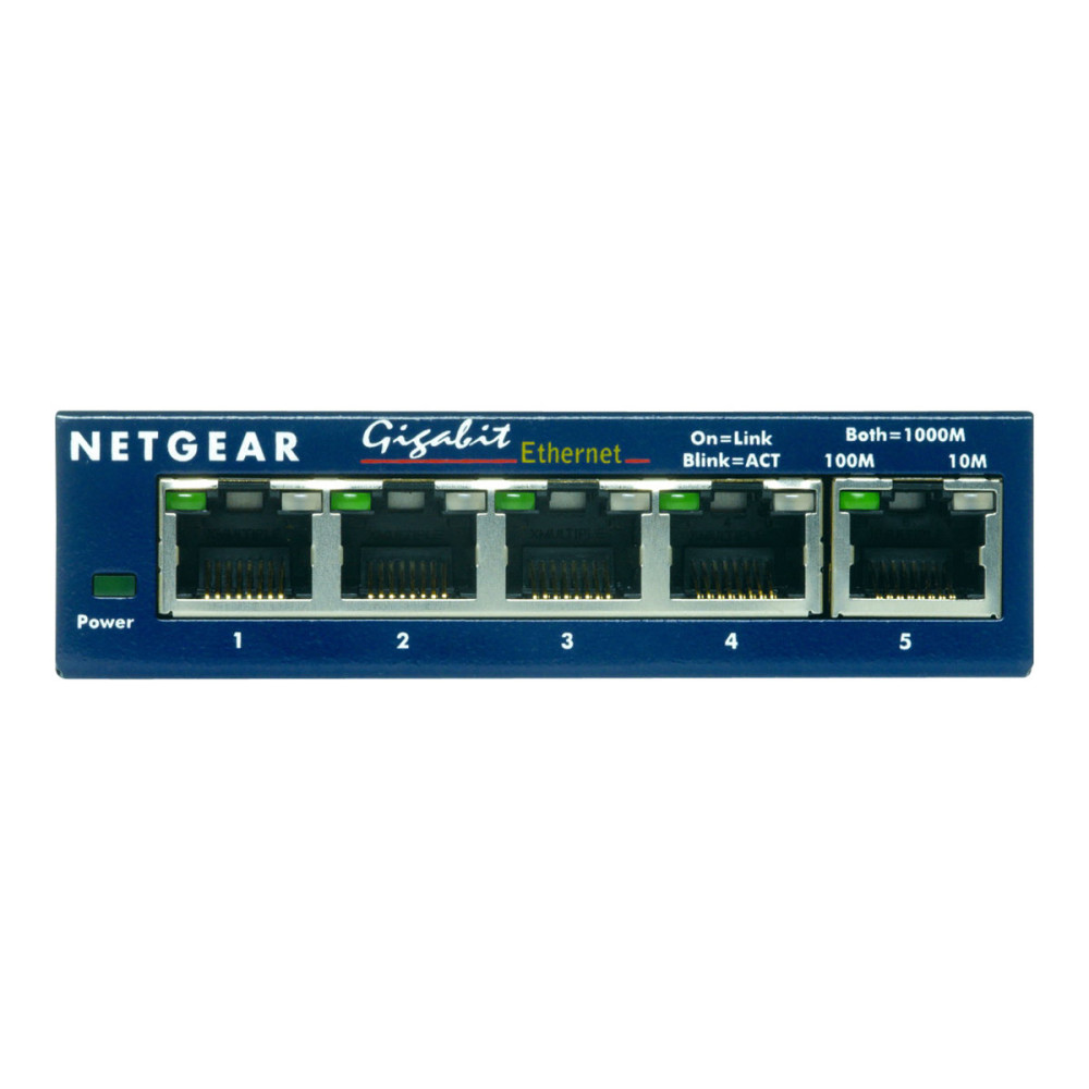 Produktbild för NETGEAR GS105 - switch - 5 portar