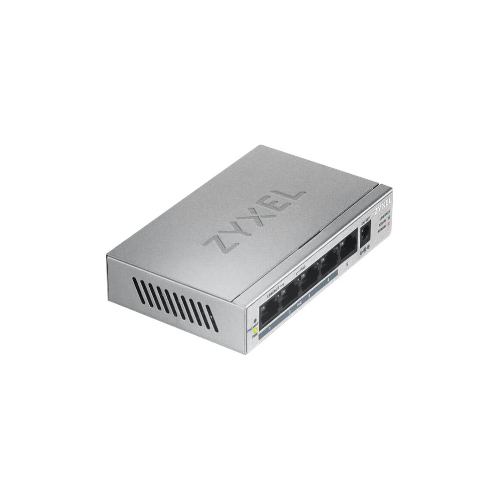 Produktbild för Zyxel GS1005HP - switch - 5 portar - ohanterad