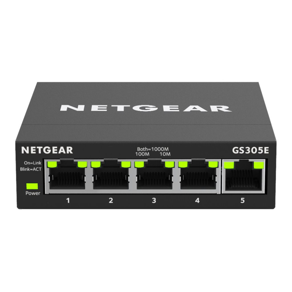 Produktbild för NETGEAR Plus GS305E - switch - 5 portar - smart