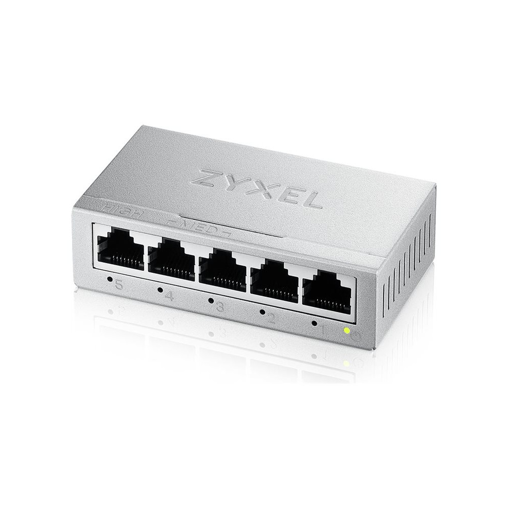 Produktbild för Zyxel GS-100 series GS-105B - Version 5 - switch - 5 portar - ohanterad