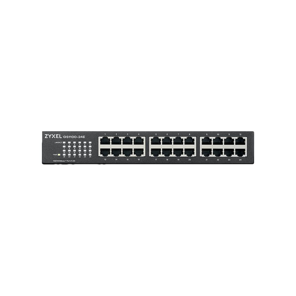Produktbild för Zyxel GS-1100-24E - switch - 24 portar - ohanterad - rackmonterbar