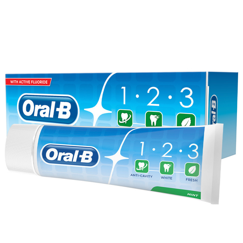 Produktbild för 123 Toothpaste Mint