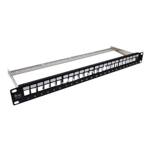 A-LAN ALANTEC monteringsplatta till manöverpanelskontakt - 1U - 19"