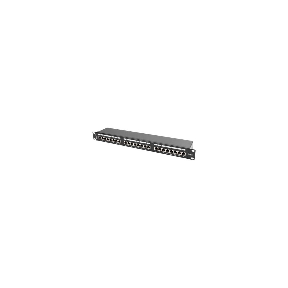 Produktbild för Lanberg PPS6-1024-B - patch-panel - 1U - 19"