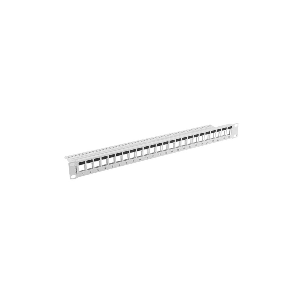 Produktbild för Lanberg PPKS-1024-S - kopplingspanel (tom) - 1U - 19"