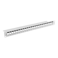 Produktbild för Lanberg PPKS-1024-S - kopplingspanel (tom) - 1U - 19"