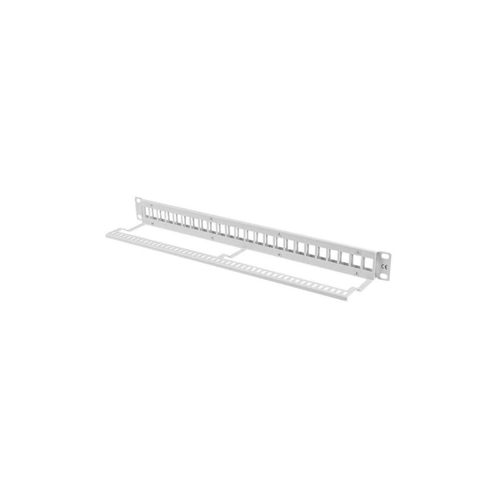 Produktbild för Lanberg PPKS-1024-S - kopplingspanel (tom) - 1U - 19"