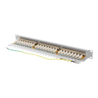 Produktbild för Lanberg PPSA-1024-S - patch-panel - 1U - 19"