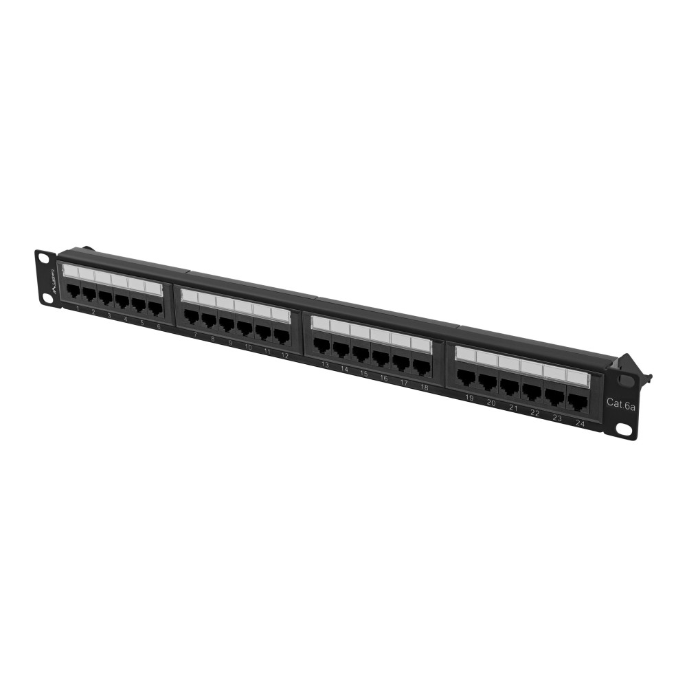Produktbild för Lanberg PPUA-1024-B - patch-panel - 1U - 19"