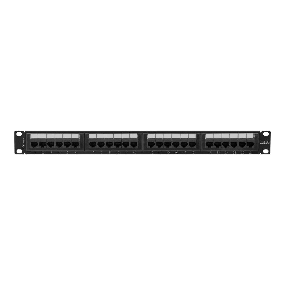Produktbild för Lanberg PPUA-1024-B - patch-panel - 1U - 19"