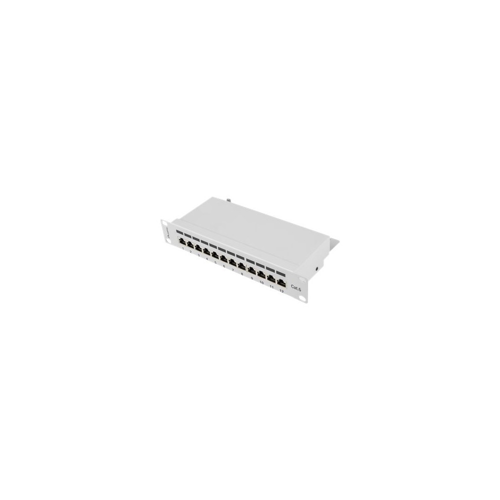 Produktbild för Lanberg PPF6-9012-S - patch-panel - 1U - 10"