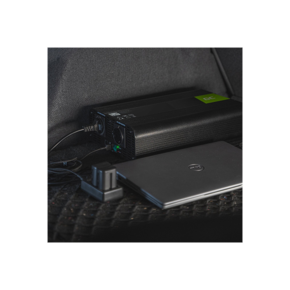 Produktbild för Green Cell INV03DE - DC-AC-omriktare - 500 watt