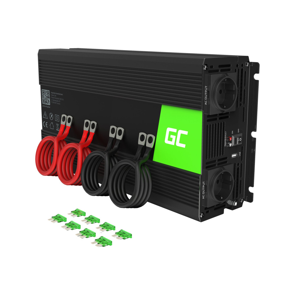 Produktbild för Green Cell - DC-AC-omriktare - 2000 watt