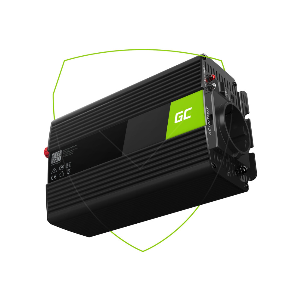 Produktbild för Green Cell INV05DE - DC-AC-omriktare - 300 watt
