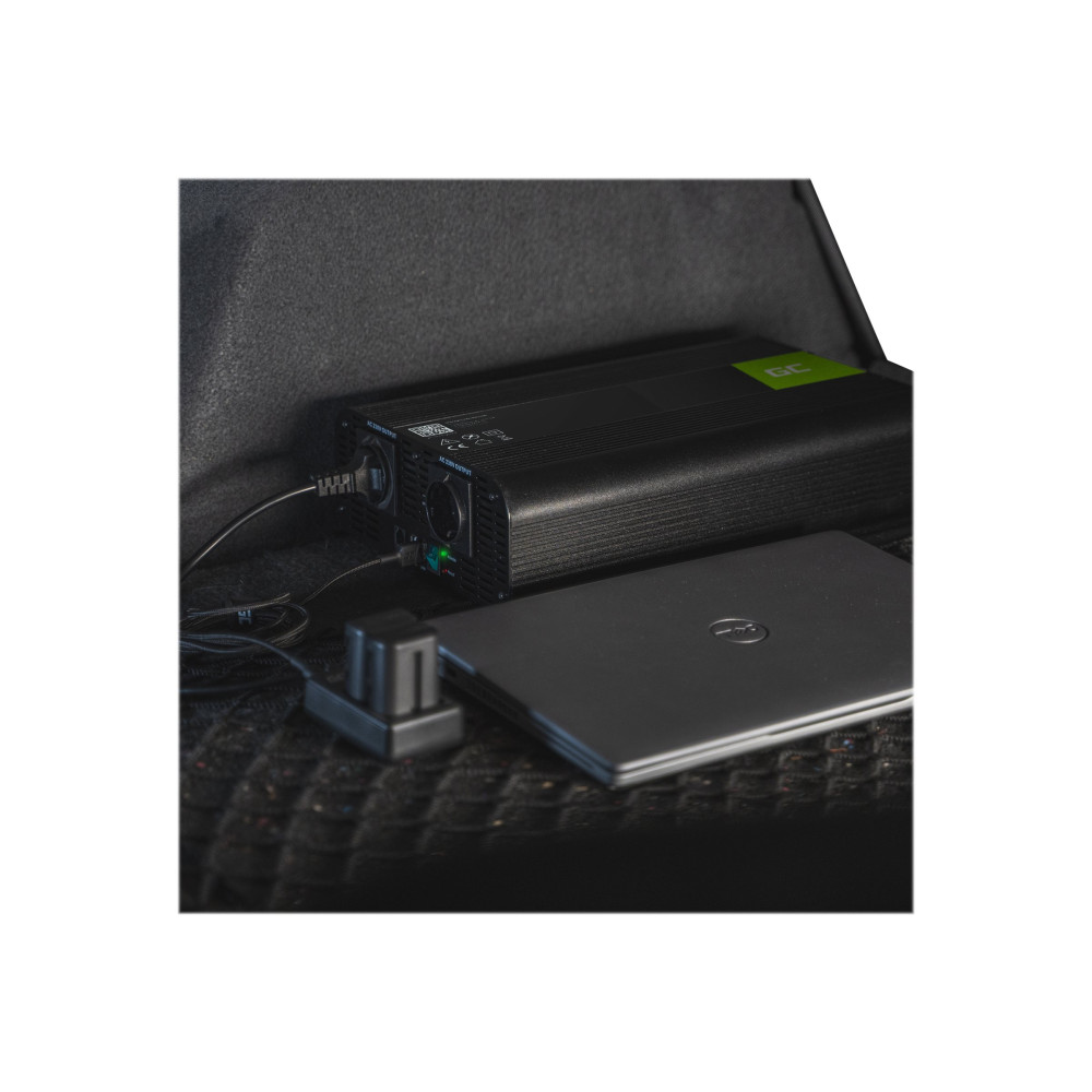 Produktbild för Green Cell INV05DE - DC-AC-omriktare - 300 watt