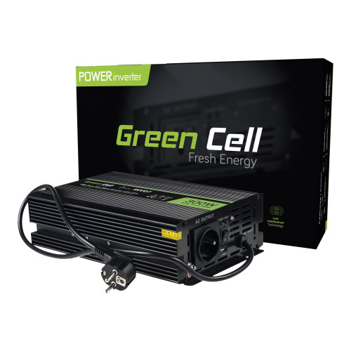 Green Cell Green Cell - DC-AC-omriktare - 300 watt