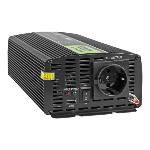 Green Cell Green Cell - DC-AC-omriktare - 1000 watt