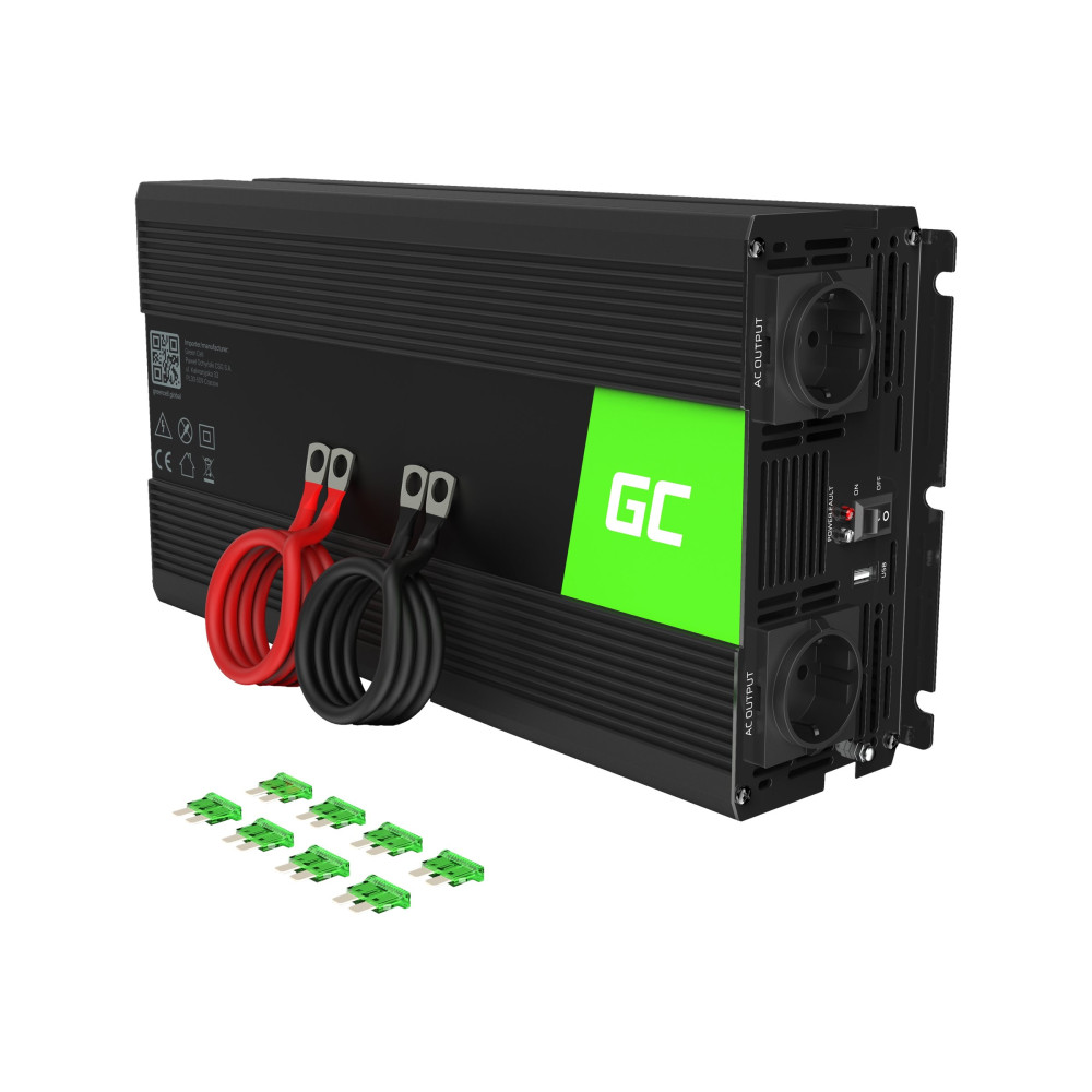Produktbild för Green Cell - DC-AC-omriktare - 1500 watt