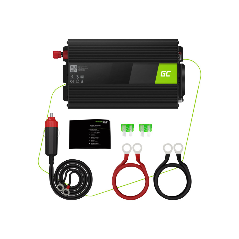 Produktbild för Green Cell - DC-AC-omriktare - 1000 watt