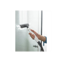 Produktbild för BLACK+DECKER steam-mop BHSM1610DSM - ångdammsugare - skaft/handhållen - vit/aqua