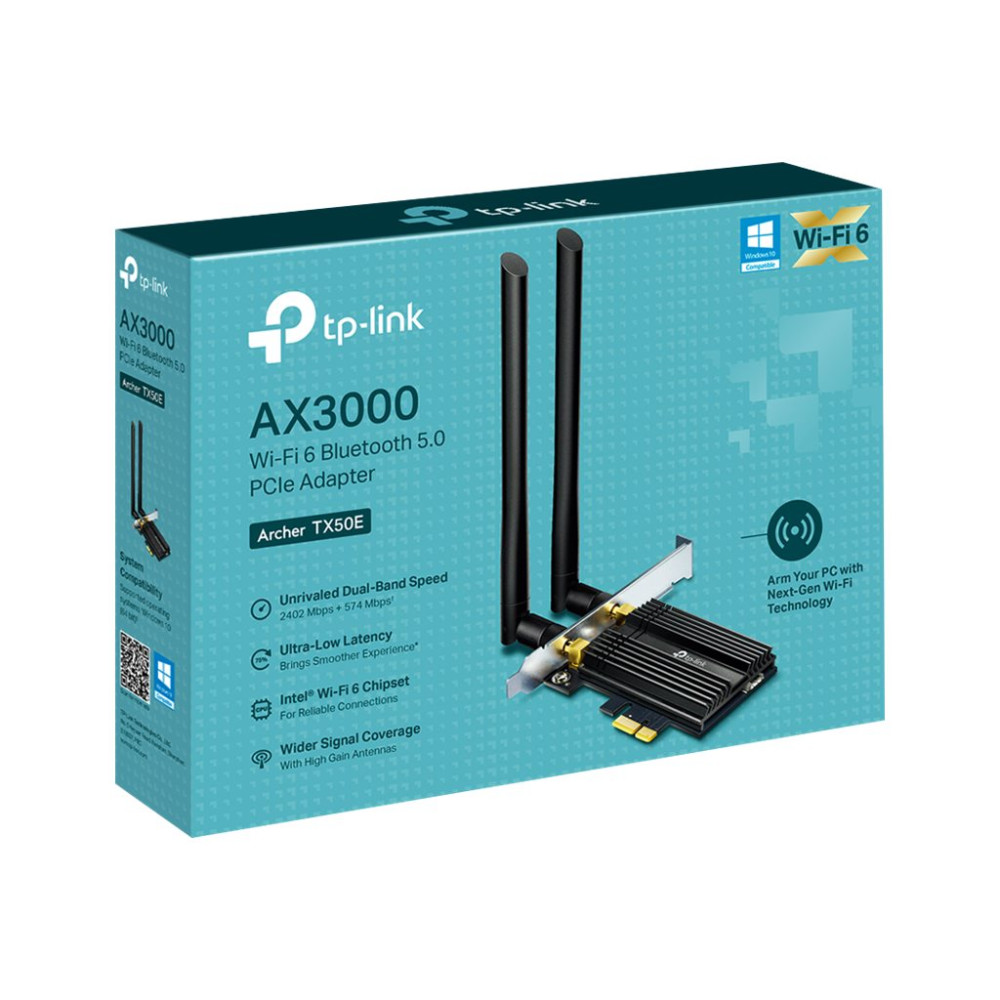 Produktbild för TP-Link Archer TX50E - nätverksadapter - PCI Express x1