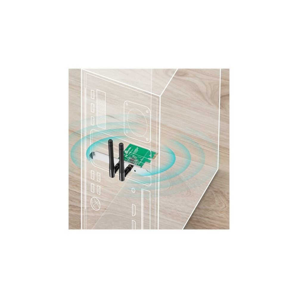 Produktbild för TP-Link TL-WN881ND - nätverksadapter - PCIe 2.0