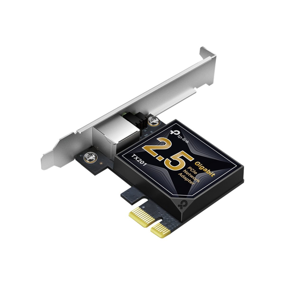 Produktbild för TP-Link TX201 V1 - nätverksadapter - PCIe 2.1 x4 - 100M/1G/2.5G Gigabit Ethernet x 1