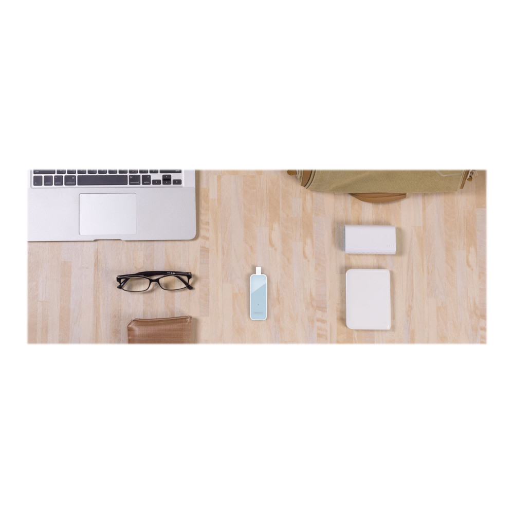 Produktbild för TP-Link UE200 - nätverksadapter - USB 2.0 - 10/100 Ethernet