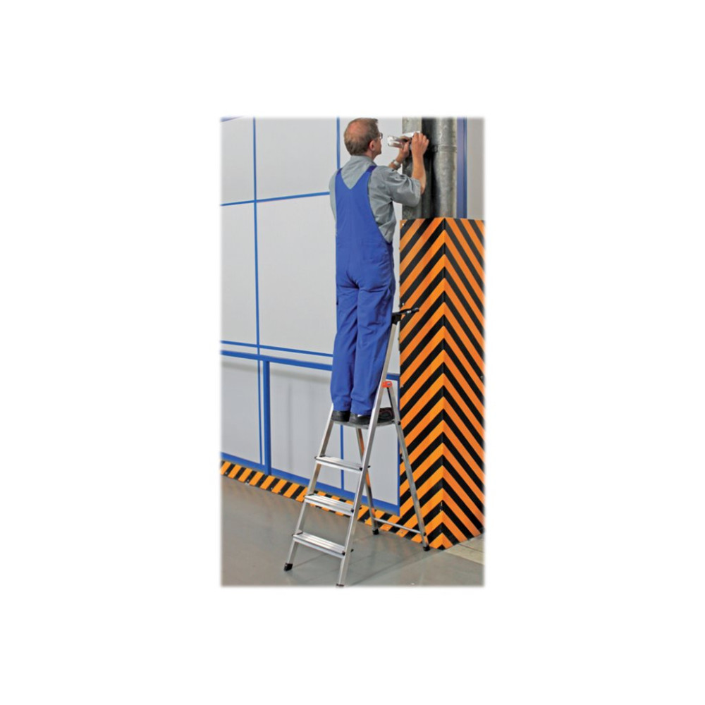 Produktbild för Krause Safety - steglejdare - 4 steg
