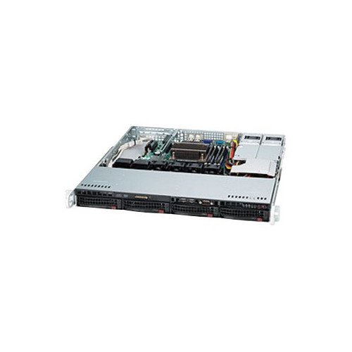 Supermicro Supermicro SC813M FTQC-R407CB - kan monteras i rack - 1U - ATX