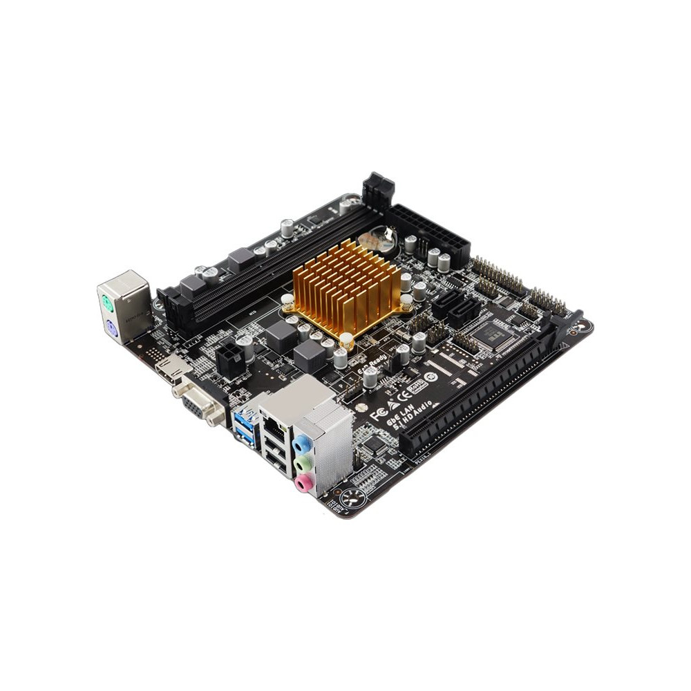 Produktbild för Biostar A68N-2100K - moderkort - mini ITX - AMD E1 6010