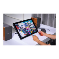Produktbild för Huion Kamvas 22 Plus - digitaliserare - USB, USB-C - svart