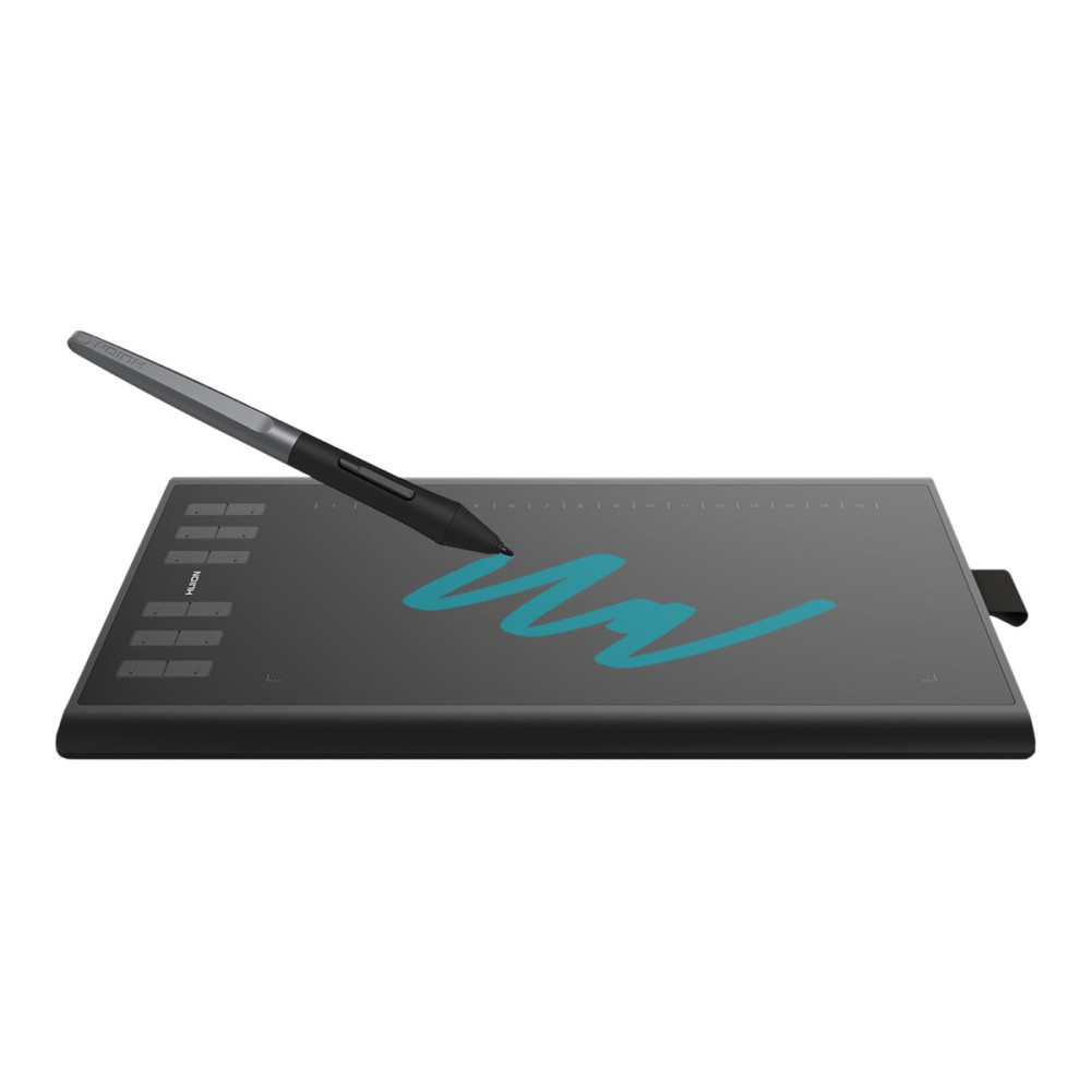 Produktbild för Huion Inspiroy H1060P - digitaliserare - micro USB - svart