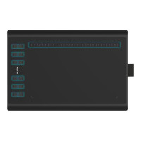 Produktbild för Huion Inspiroy H1060P - digitaliserare - micro USB - svart