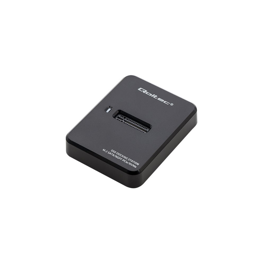 Produktbild för Qoltec - SSD-dockningsstation - M.2 Card (PCIe NVMe & SATA) - USB 3.1 (Gen 2)