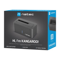 Produktbild för Natec Kangaroo - HDD dockningsstation - SATA 6Gb/s - USB 3.0