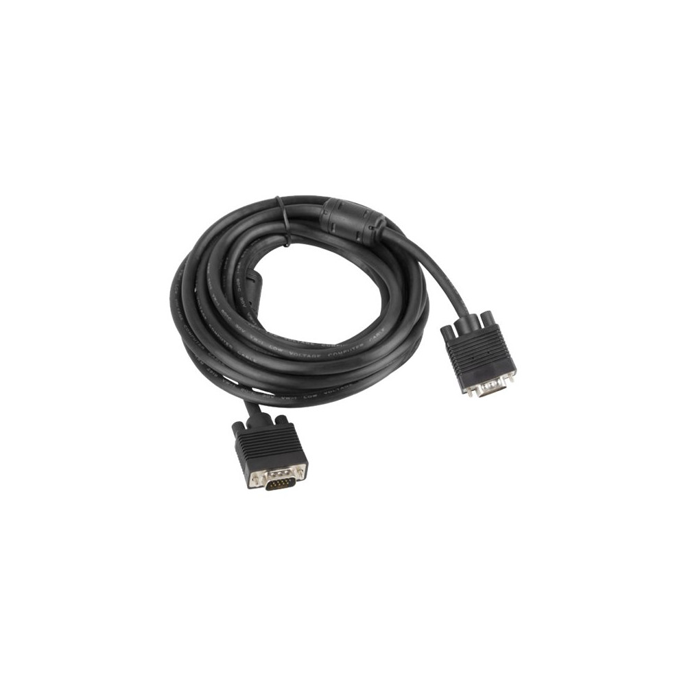 Produktbild för Lanberg - VGA-kabel - HD-15 (VGA) till HD-15 (VGA) - 5 m