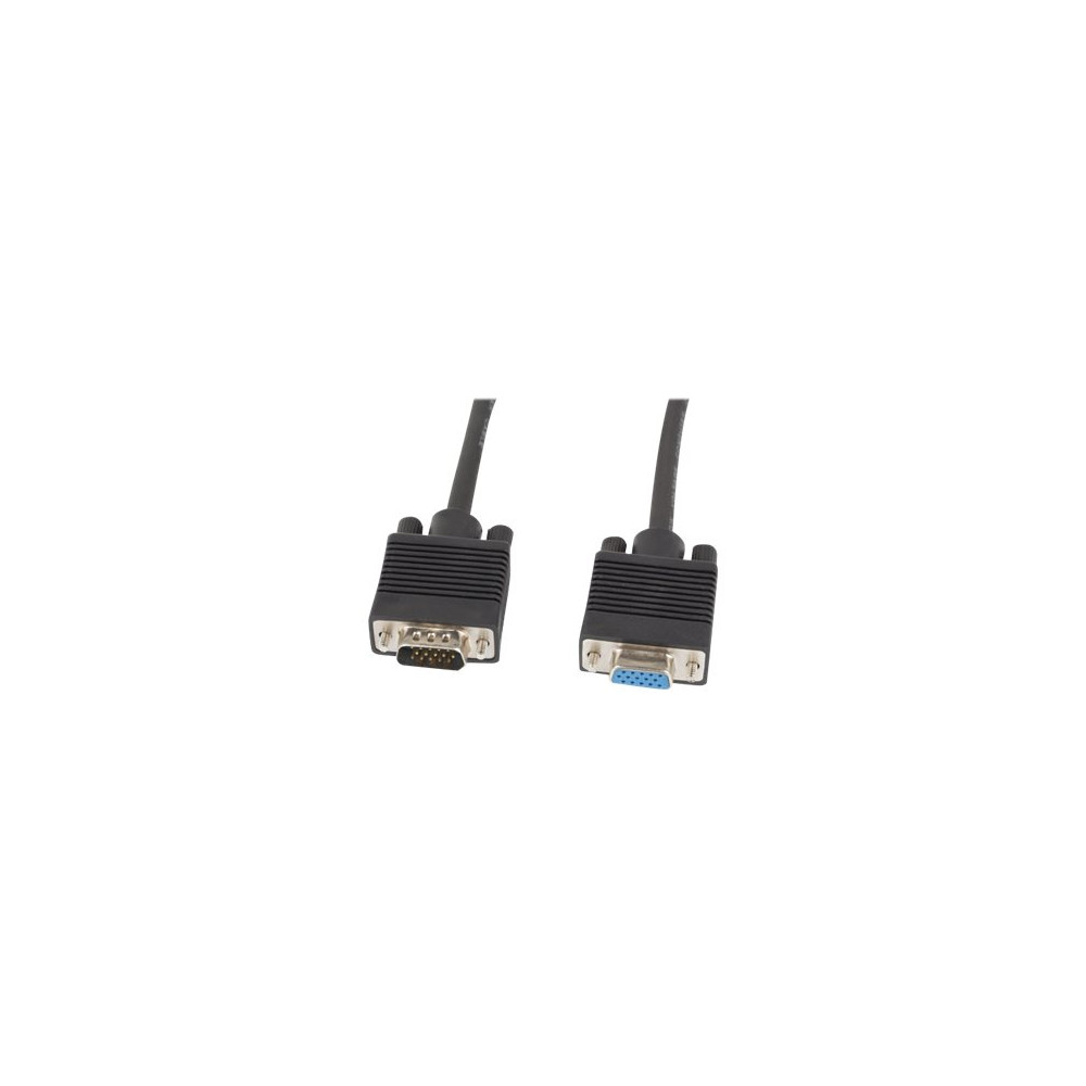Produktbild för Lanberg - VGA-förlängningskabel - HD-15 (VGA) till HD-15 (VGA) - 1.8 m